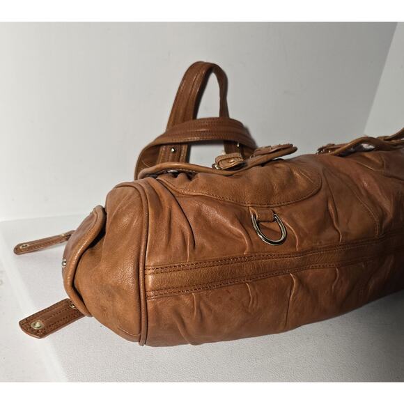 Junior Drake Gretchen Lamb Leather Tote, Satchel, Purse. Shoulder Bag - Picture 10 of 16